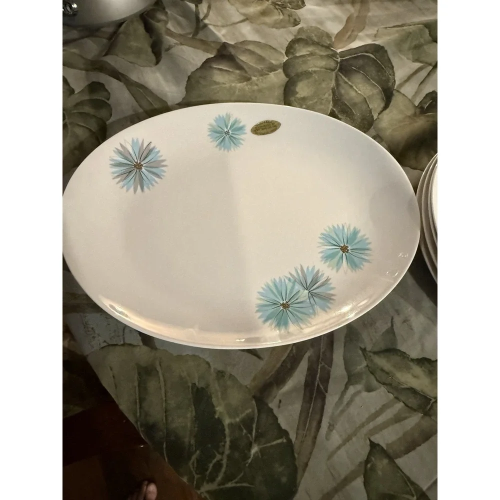Set Of 4 Vintage Kokura Ware Gay Dawn 10 ¾
